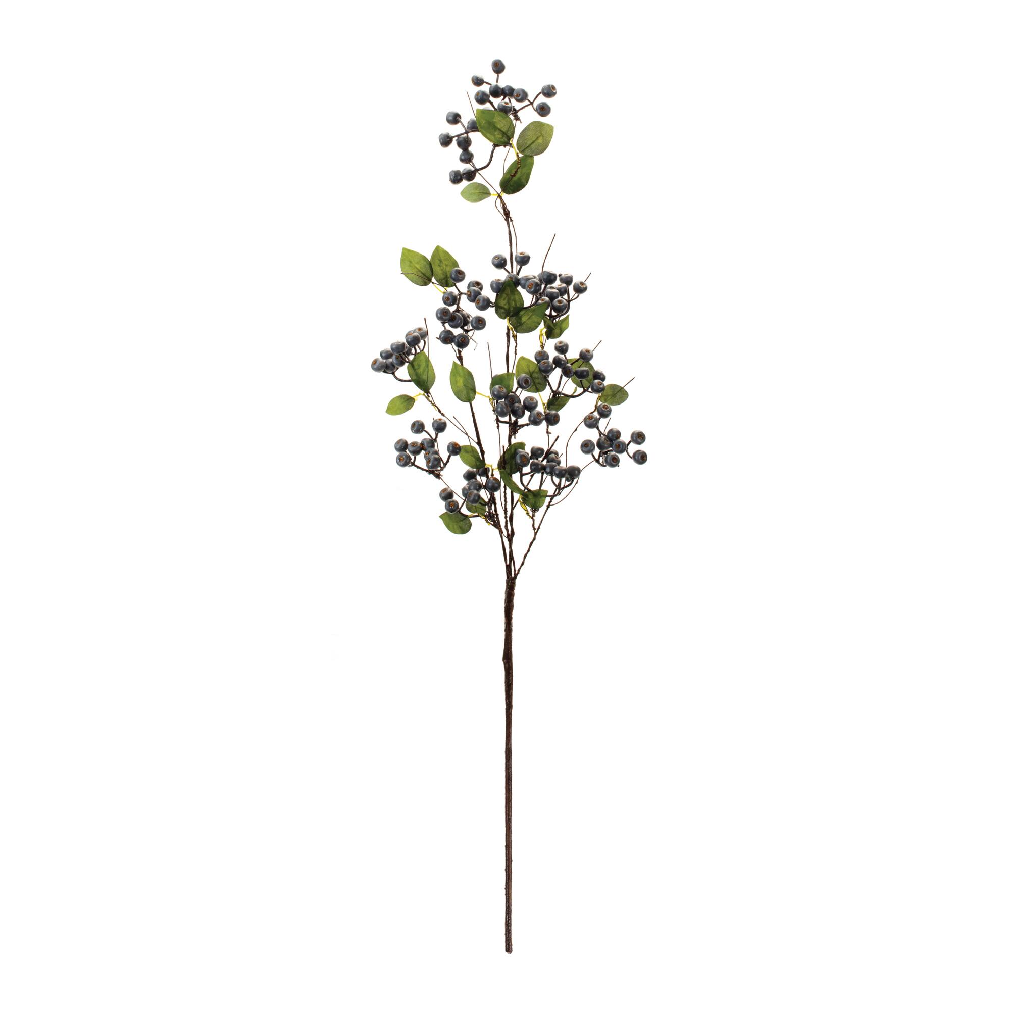 35" Blue Berry Foliage Sprays, 2ct.